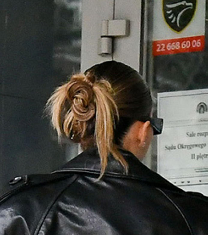 Sandra Kubicka w sądzie