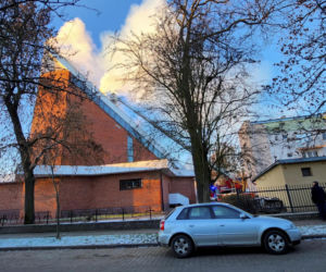 Pożar kościoła w Lublinie. Dramatyczna akcja strażaków!