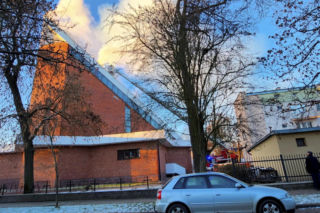 Pożar kościoła w Lublinie. Dramatyczna akcja strażaków!