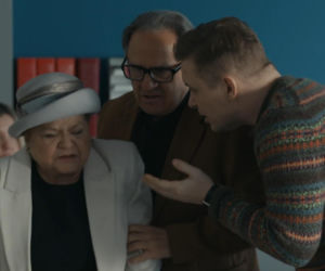Barwy szczęścia odc. 3389. Lucyna (Grażyna Zielińska), Hubert (Marek Molak), Jerzy (Bronisław Wrocławski)