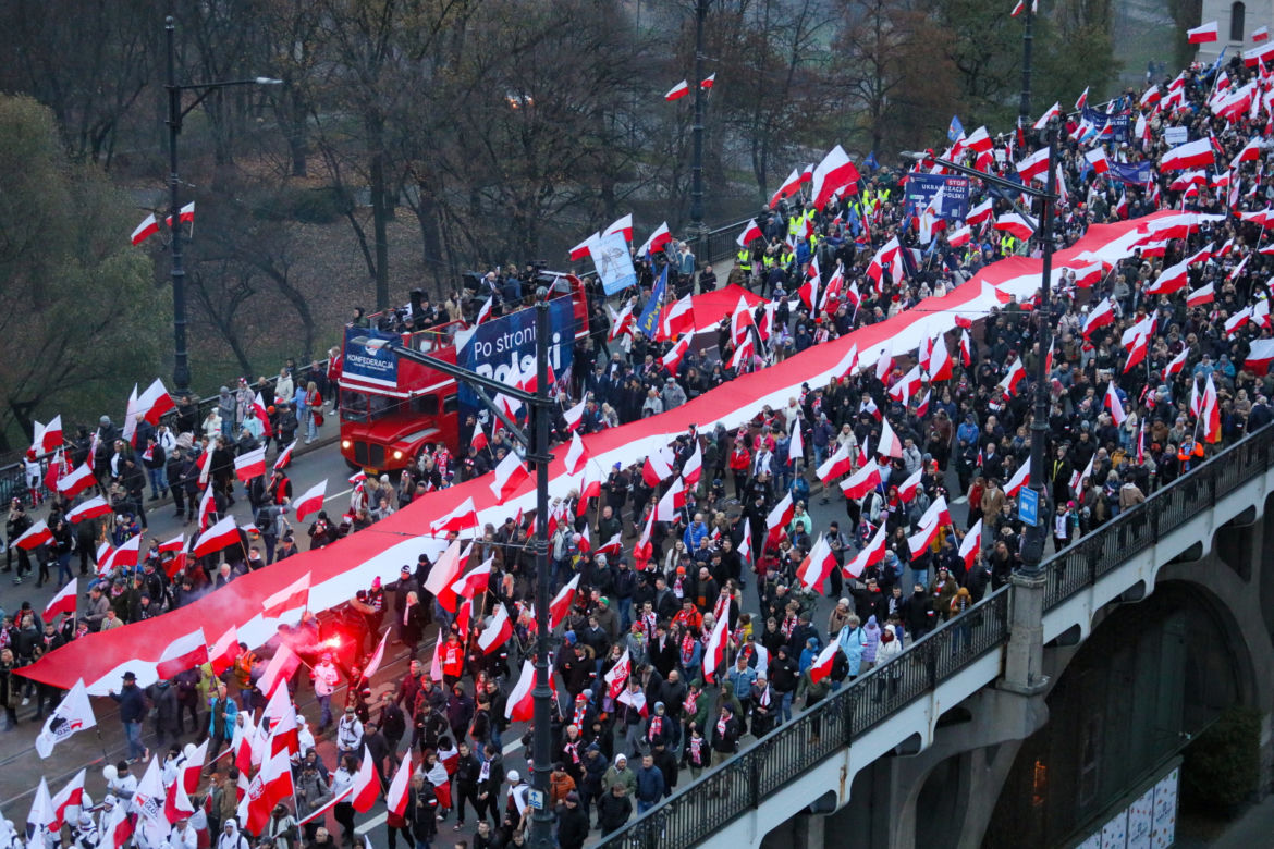 Marsz Niepodległości 2022 w Warszawie