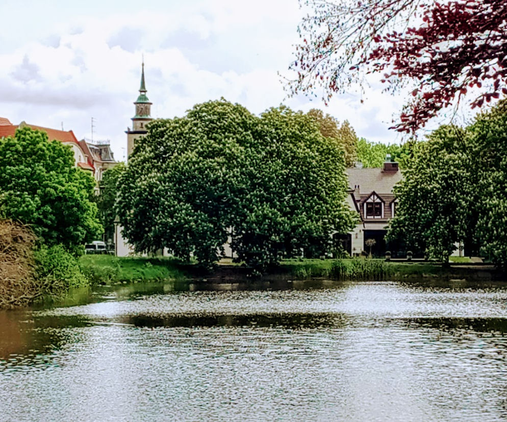 Jezioro Rusałka w Szczecinie