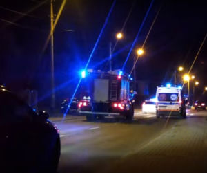 wypadek na Kwiatkowskiego w Rzeszowie