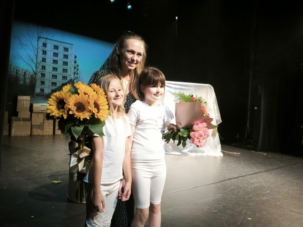 Spektakl na zakończenie warsztatów teatralnych w Teatrze Miejskim w Lesznie 