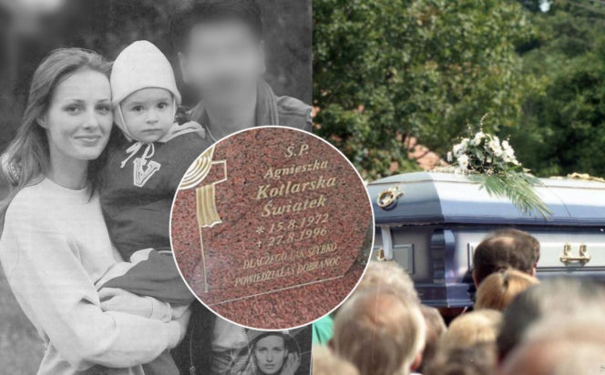 Tak wyglądał pogrzeb Agnieszki Kotlarskiej. Miss została zamordowana! Miała tylko 24 lata, osierociła córeczkę