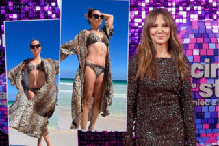 Kinga Rusin poczuła moc pantery! W kusym bikini odsłania umięśniony brzuch