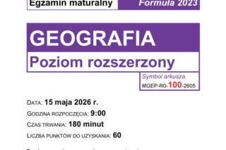Matura geografia 2026 odpowiedzi. Co na maturze? Zadania i rozwiązania [15.05.2026]