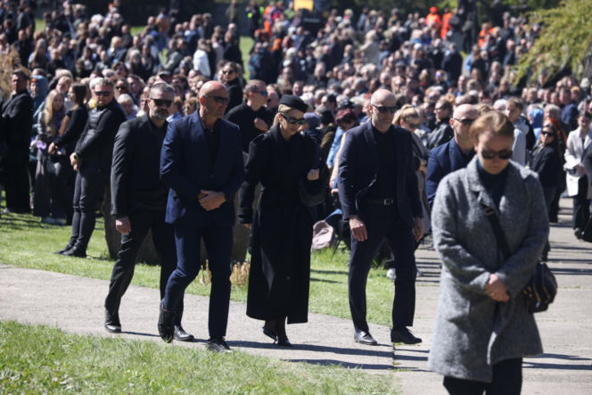 Doda na pogrzebie Łukasza Litewki