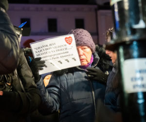 Kraków solidarny z Gdańskiem. Tłumy na marszu milczenia [ZDJĘCIA]
