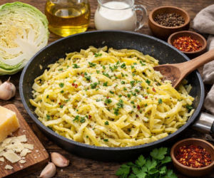 Z kapusty robią teraz makaron. Ten prosty trik naprawdę działa i daje efekt jak z modnej kuchni