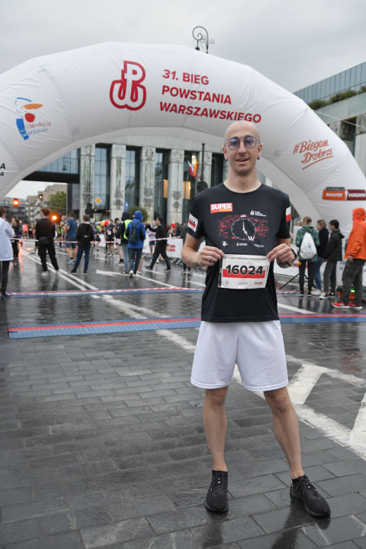 Biegiem oddali hołd powstańcom. Metę przekroczył także nasz dziennikarz