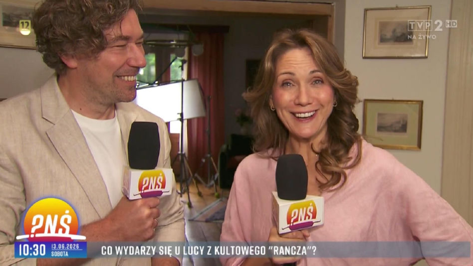 Ranczo 11 sezon na planie w Pytanie na śniadanie. Lucy (Ilona Ostrowska)