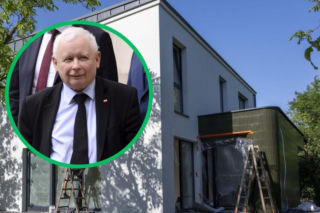 Za ścianą mieszkania Kaczyńskiego wyrosła willa w pięknym stylu! 