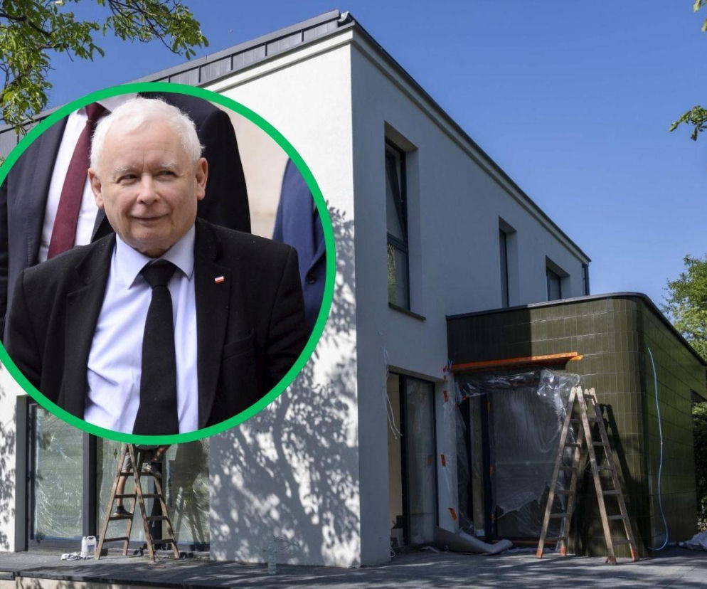 Dom za ścianą Kaczyńskiego po remoncie wypiękniał