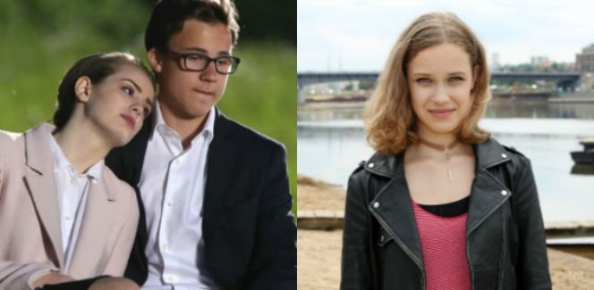 Barwy szczęścia Angela (Helena Englert) Kajtek (Jakub Dmochowski) Oliwka (Wiktoria Gąsiewska)