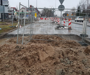 Błoto, dziury i kałuże