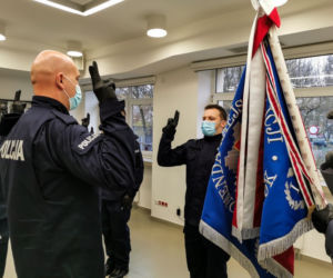 Nowi funkcjonariusze w szeregach białostockiej policji [ZDJĘCIA]
