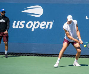 Trening polskich tenisistów przed US Open 2026