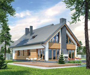 Dom M210 Jasna przestrzeń