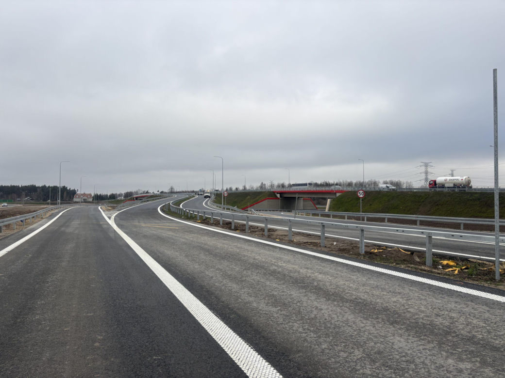 Postępy na budowie A2 Siedlce - Biała Podlaska