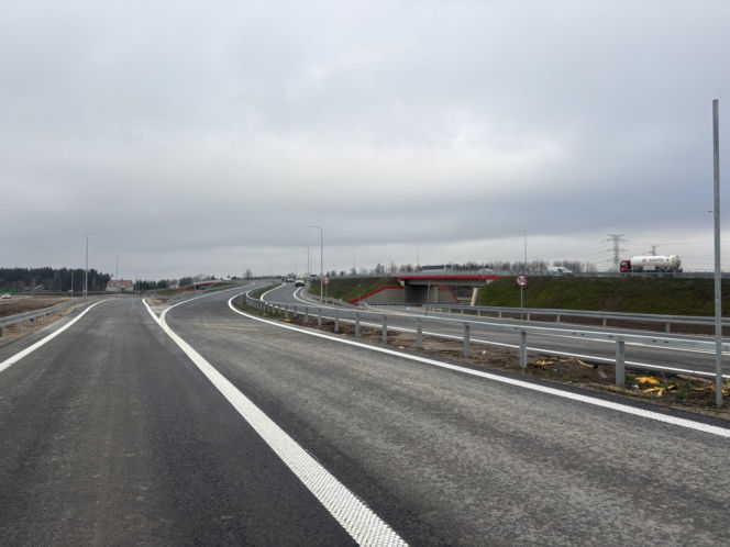 Postępy na budowie A2 Siedlce - Biała Podlaska