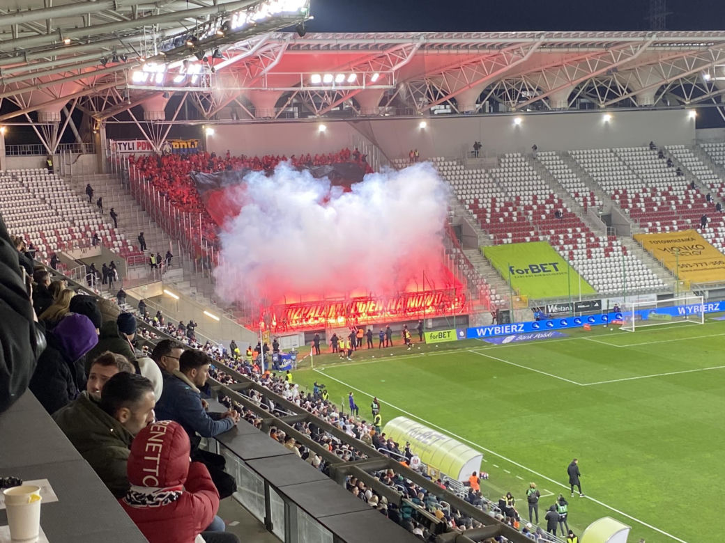 Derby Łodzi 2024. Tak bawili się kibice