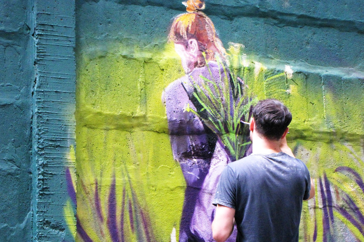 Graffiti przy Żeglarskiej w Rzeszowie nabrało kolorów