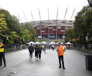 Fani przed koncertem Pitbulla