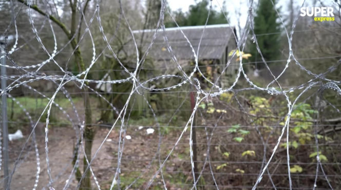 Karolina Pajączkowska na granicy polsko-białoruskiej