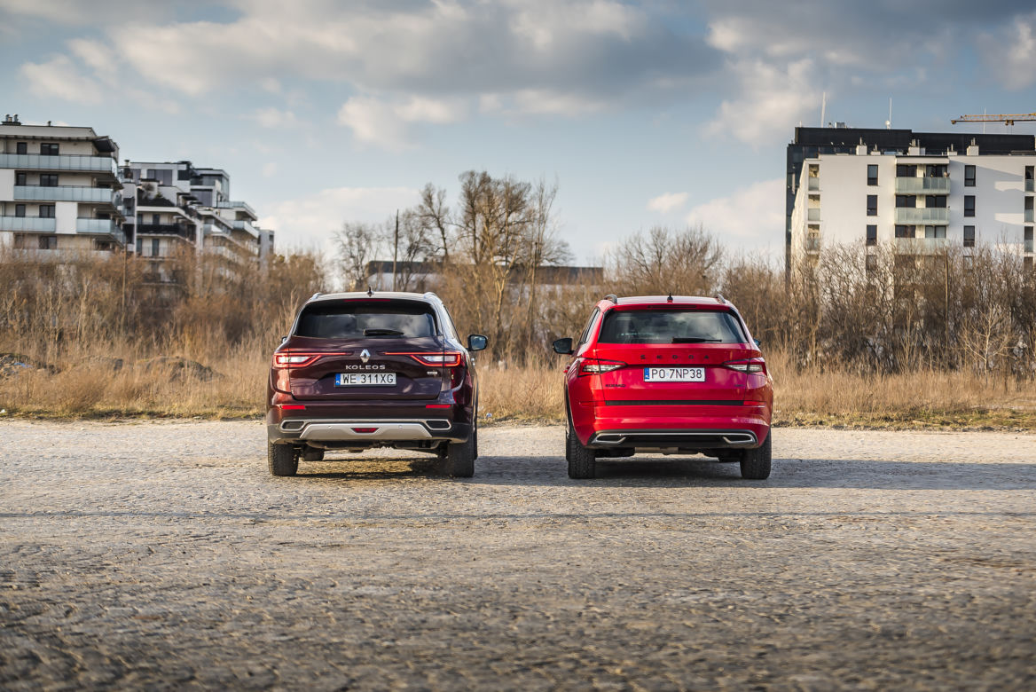 Renault Koleos 2.0 dCi 190 KM X-Tronic 4x4 Initiale Paris vs. Skoda Kodiaq 2.0 TDI 190 KM DSG7 4x4 Sportline