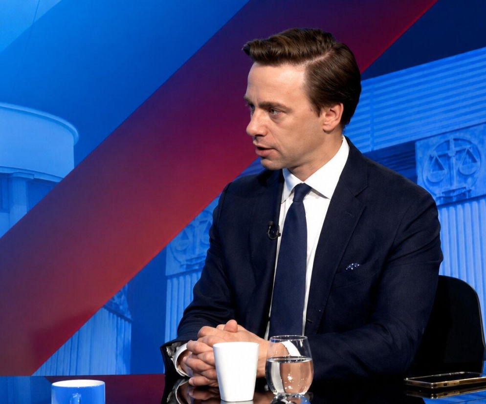 Krzysztof Bosak w studio programu Super Ring. O krytyce Mateusza Morawieckiego przeczytasz na SE Polityka.