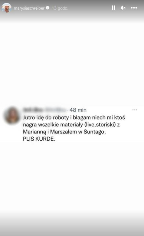 Marianna Schreiber i Michał Marszał na basenie