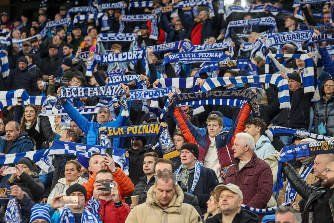 Tak bawili się kibice na meczu Lech Poznań - Śląsk Wrocław