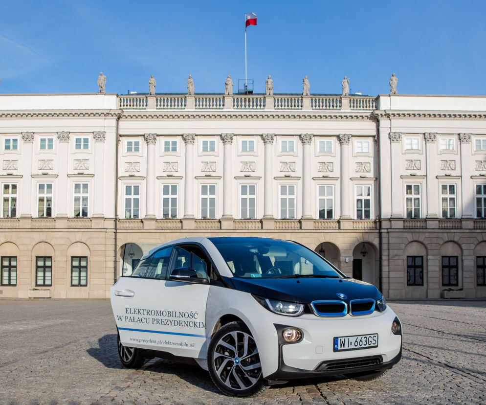 BMW i3 w kancelarii prezydenta