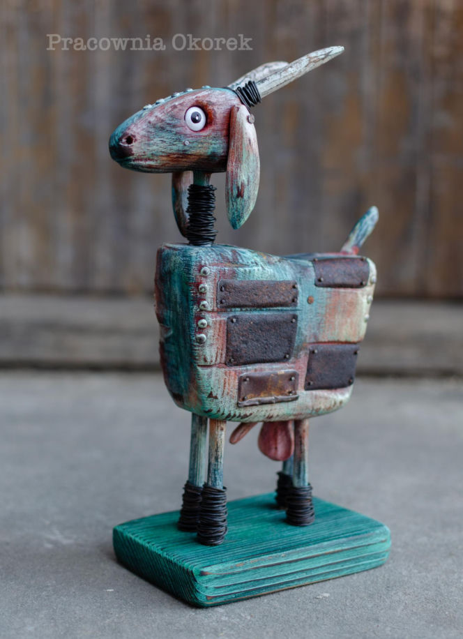 Okorek - drewniane dekoracje