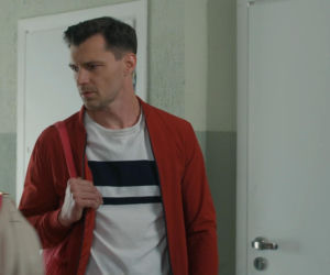 Barwy szczęścia, odcinek 3264. Sonia (Weronika Nockowska), Darek (Andrzej Niemyt)