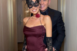 Izabela Janachowska z mężem