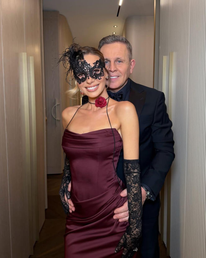 Izabela Janachowska z mężem