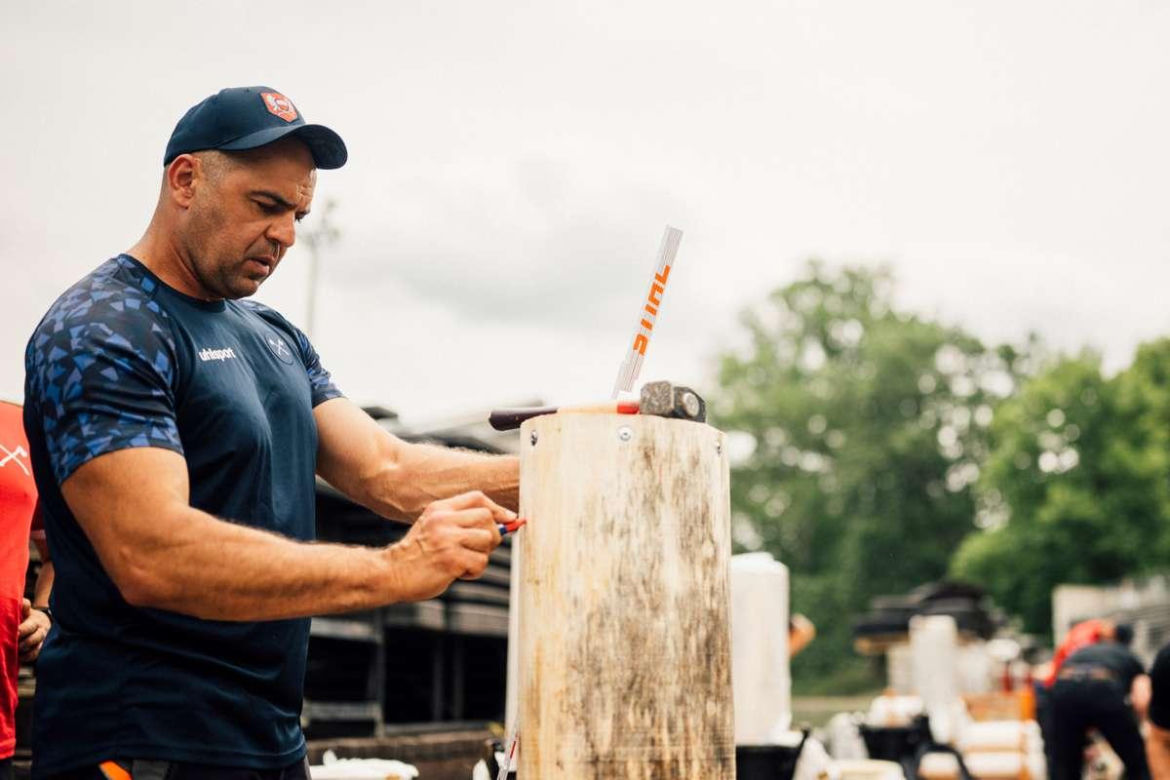 Michał Dubicki, drwal Stihl Timbersports