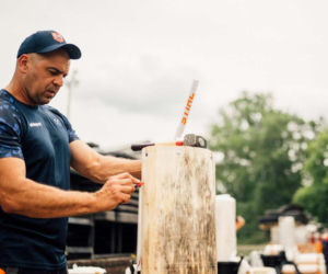 Michał Dubicki, drwal Stihl Timbersports