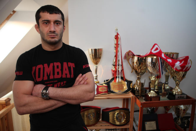 Mamed Chalidow z żoną Ewą