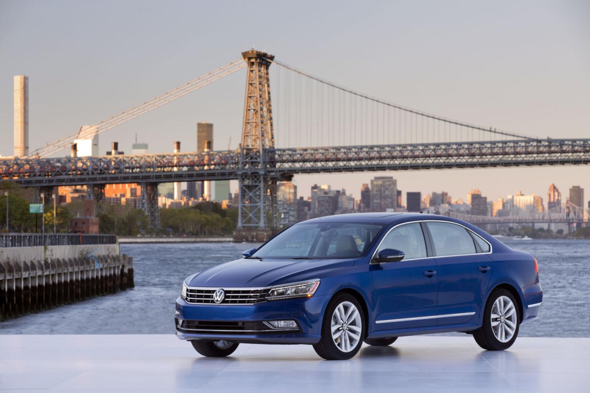 Amerykański Volkswagen Passat 2016