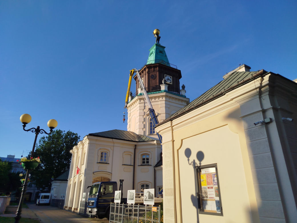 Rusza impregnacja wieży siedleckiego Ratusza pod Jackiem