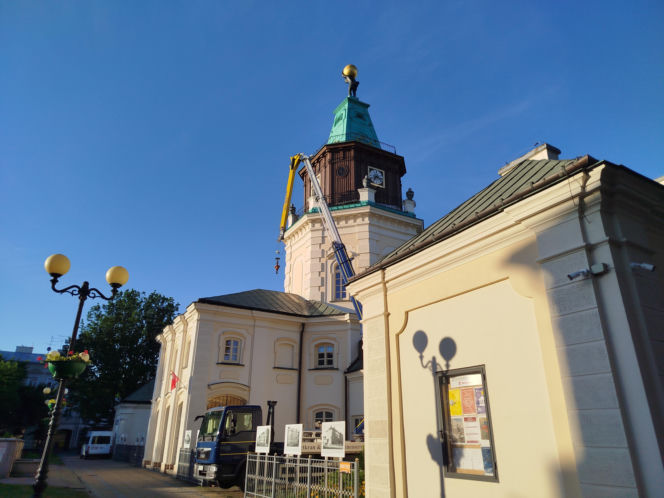 Rusza impregnacja wieży siedleckiego Ratusza pod Jackiem