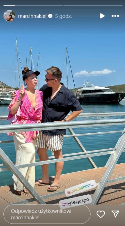 Marcin Hakiel, Dominika Serowska