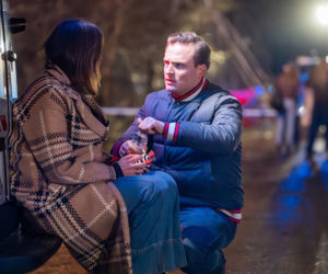 Pierwsza miłość, odcinek 4143: Maurycy (Dawid Dziarkowski) i Lucynka (Delfina Wilkońska)