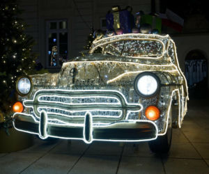 Świąteczne iluminacje w Warszawie