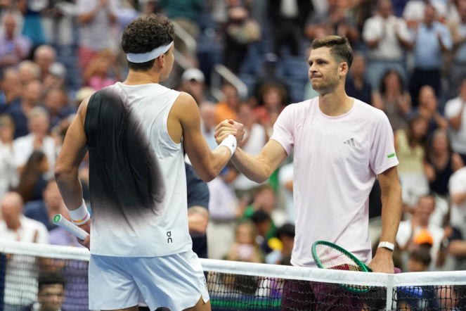 Przegrana bitwa Huberta Hurkacza. Polak odpadł z US Open po świetnym meczu