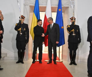 Wołodymyr Zełenski w polskim Sejmie