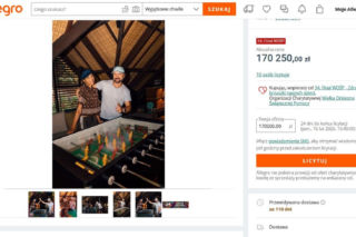 Omenaa Mensah i Rafał Brzoska ponownie z nietypową aukcją dla WOŚP. Licytacja już rozbiła bank!